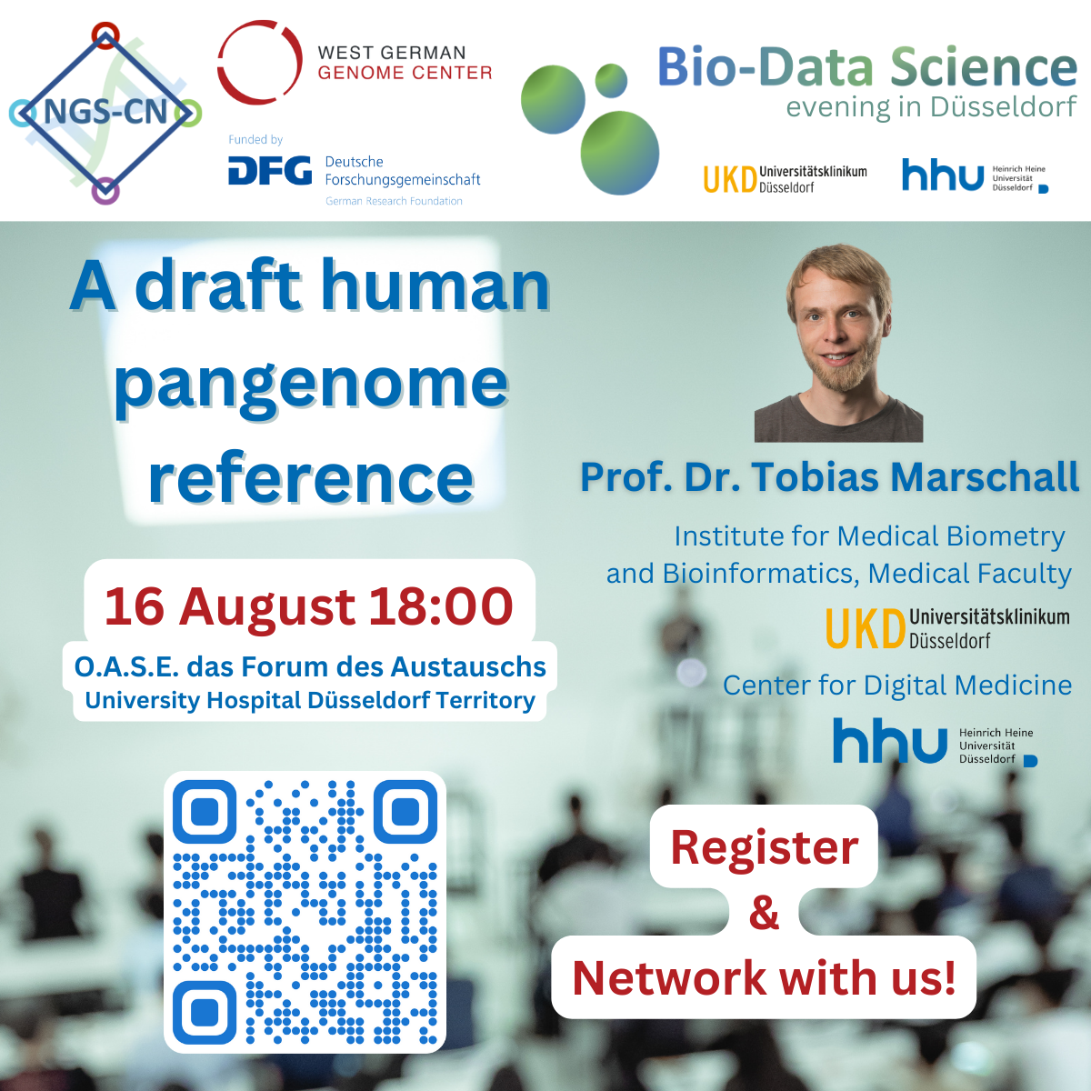 Bio Data Science Evening with Tobias Marschall