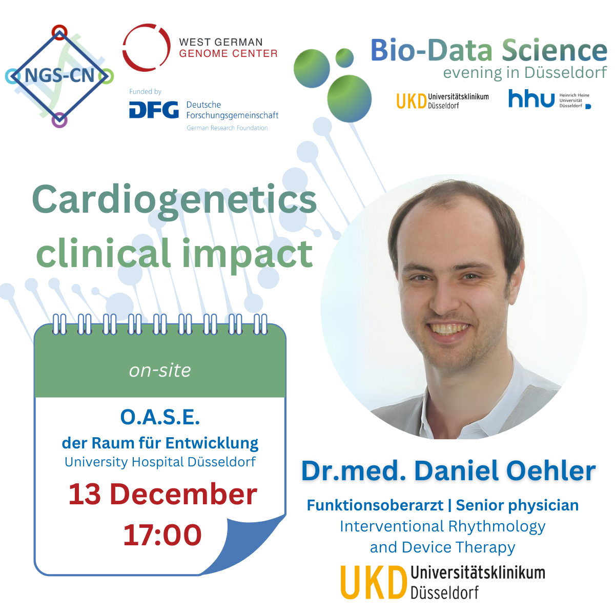 Bio Data Science Evening with Daniel Oehler